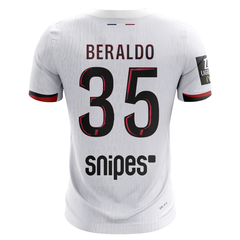 Lucas Lopes Beraldo Paris Saint-Germain shirt