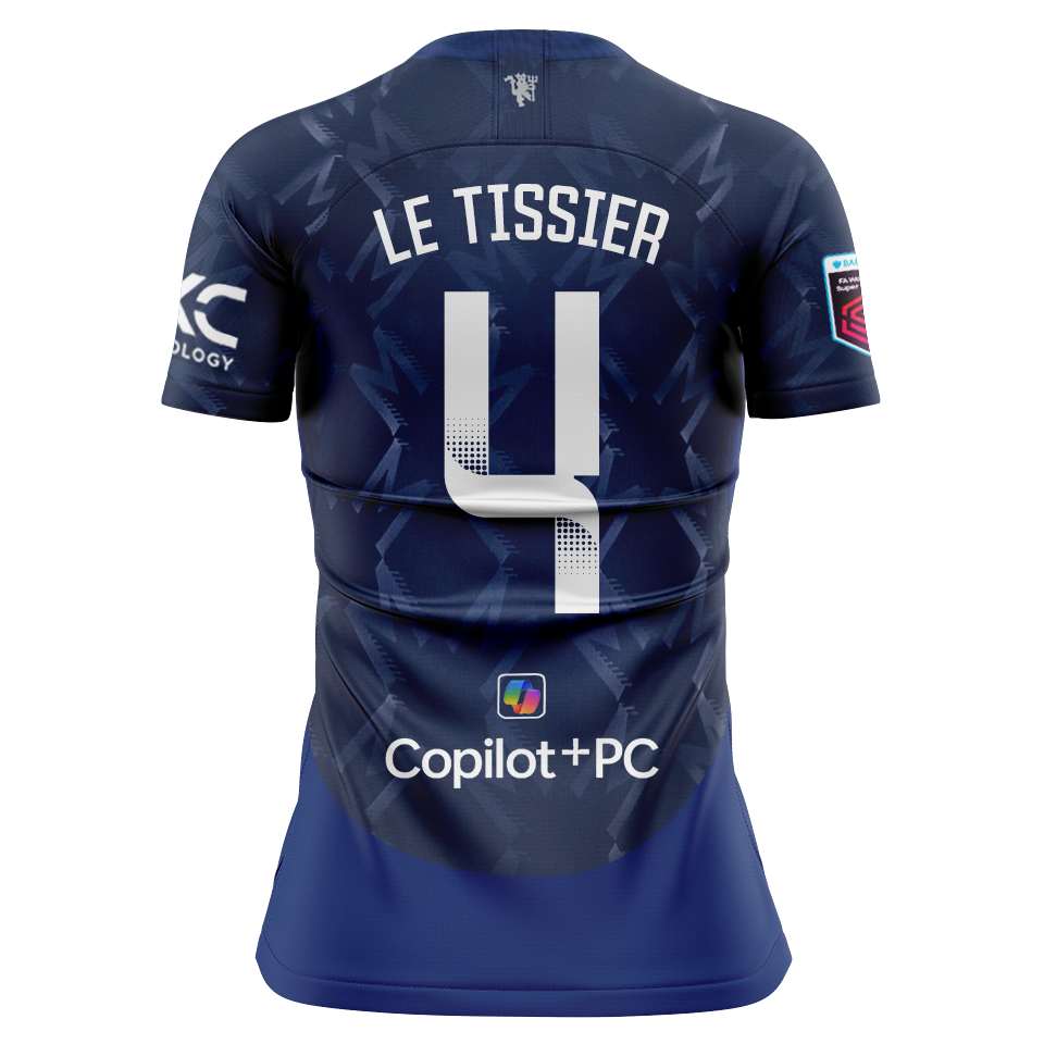 Maya Le Tissier Manchester United WFC jersey