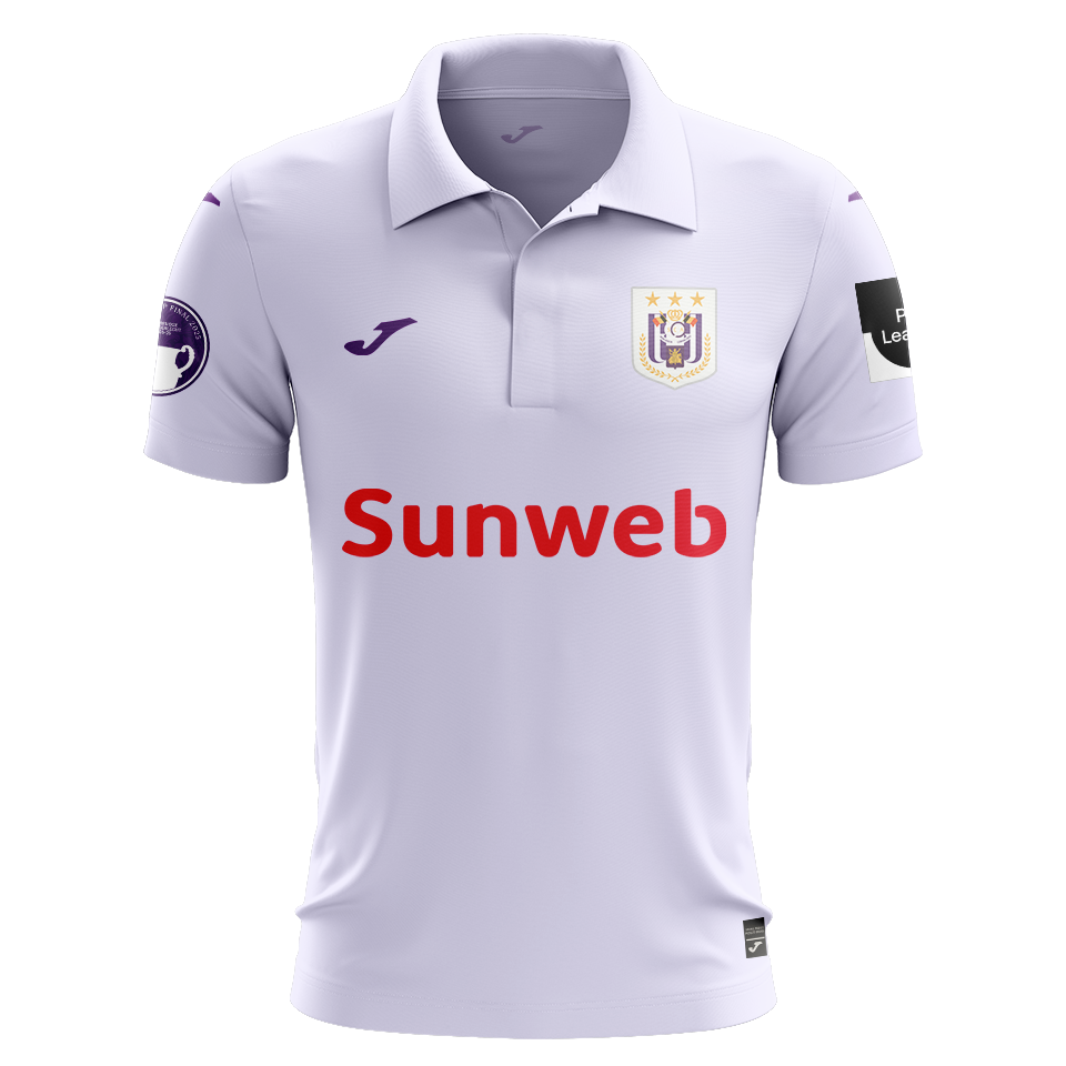 Mario Stroeykens RSC Anderlecht shirt