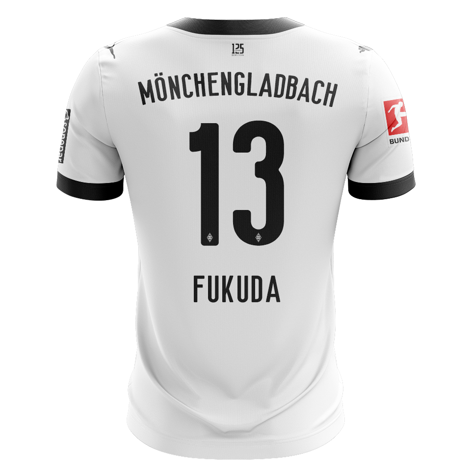 来自Borussia Mönchengladbach的Shio Fukuda 福田師王球衣