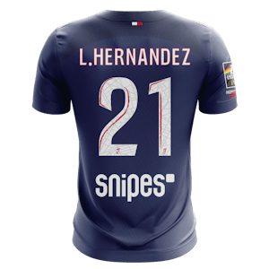 Lucas Hernández  Paris Saint-Germain shirt