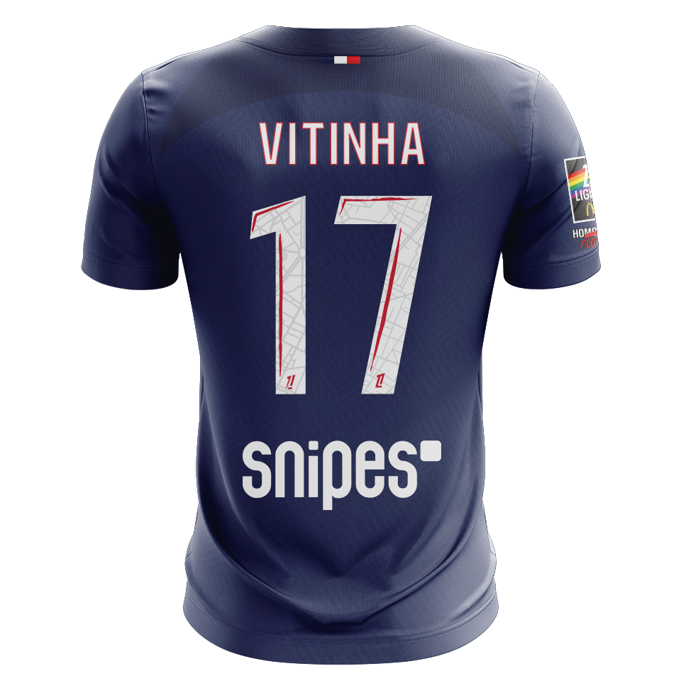 Vitinha Paris Saint-Germain shirt