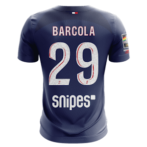 Bradley Barcola Paris Saint-Germain shirt