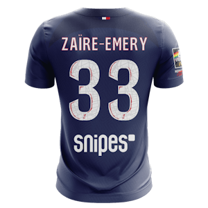 Warren Zaire Emery Paris Saint-Germain shirt