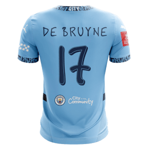 Kevin De Bruyne Manchester City jersey