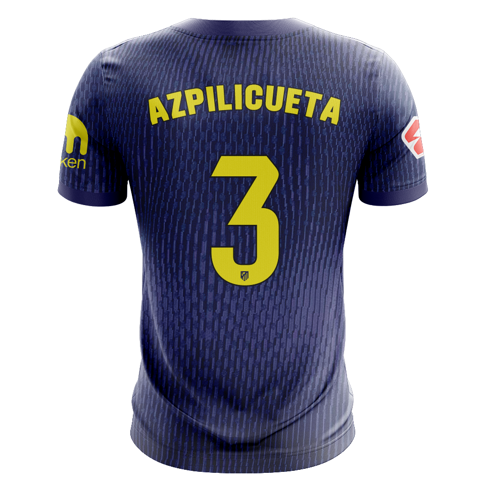 César Azpilicueta  Atlético de Madrid shirt