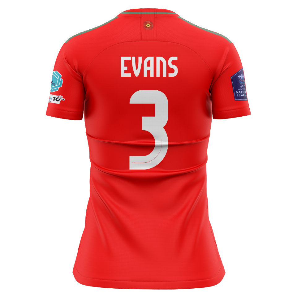 Gemma Evans Wales W shirt
