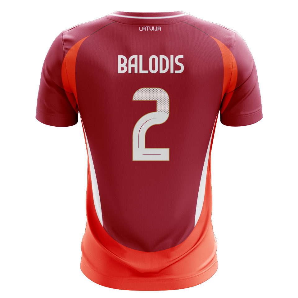 Daniels Balodis Latvia shirt