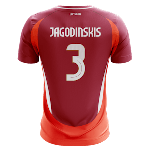 Vitālijs Jagodinskis Latvia shirt