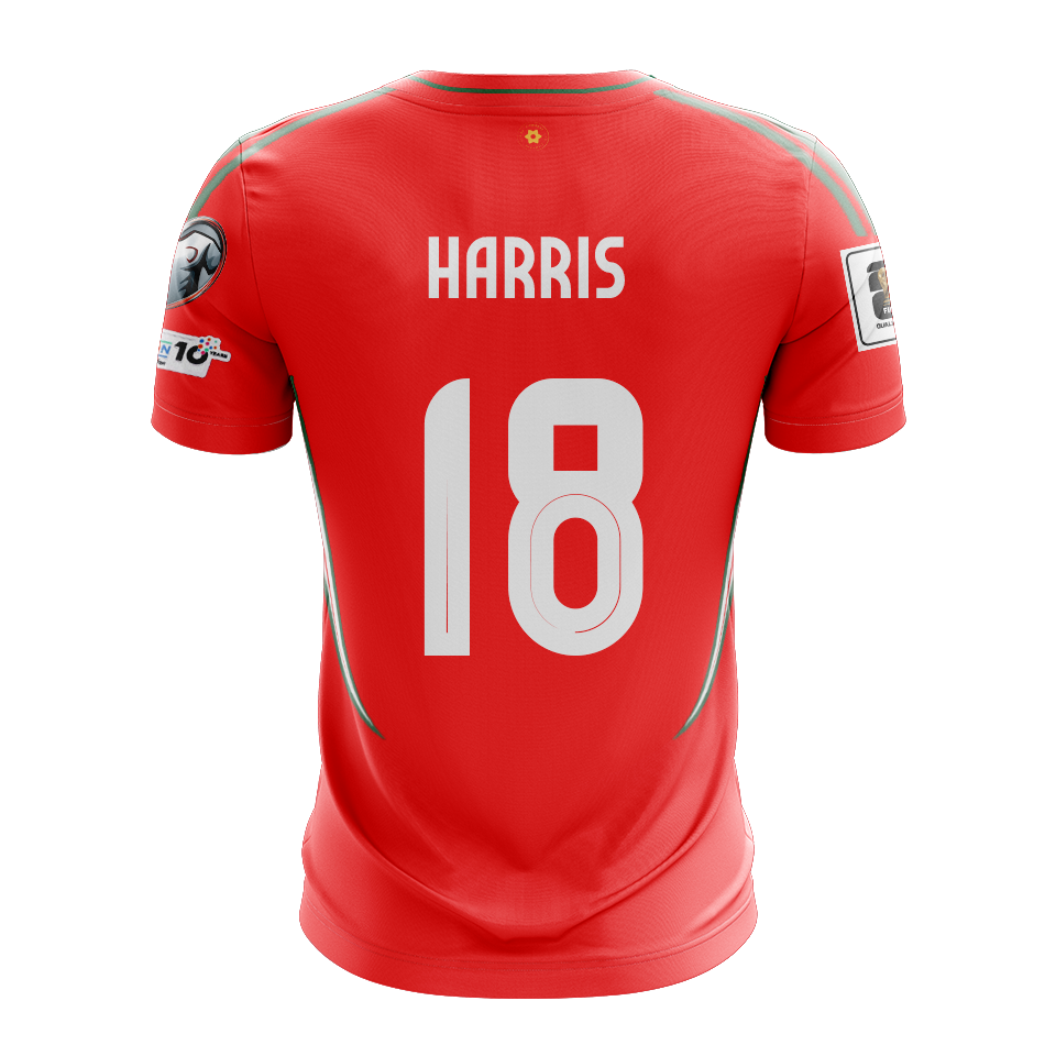 Mark Thomas Harris Wales shirt