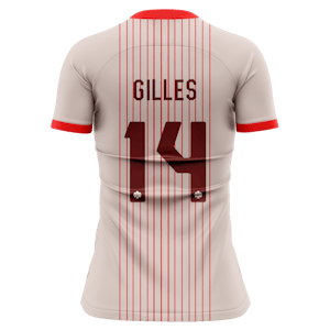 Maillot de Vanessa Gilles (Canada W)
