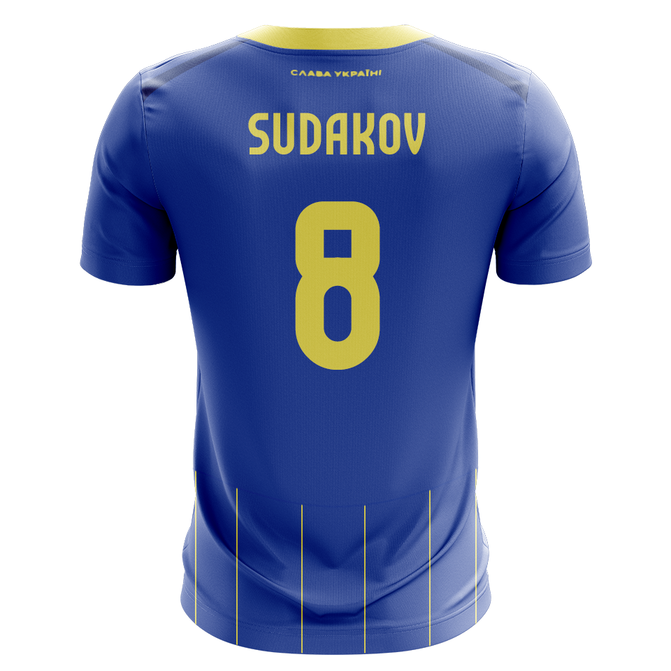 Heorhii Sudakov Ukraine shirt