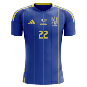 Mykola Matviyenko Ukraine jersey