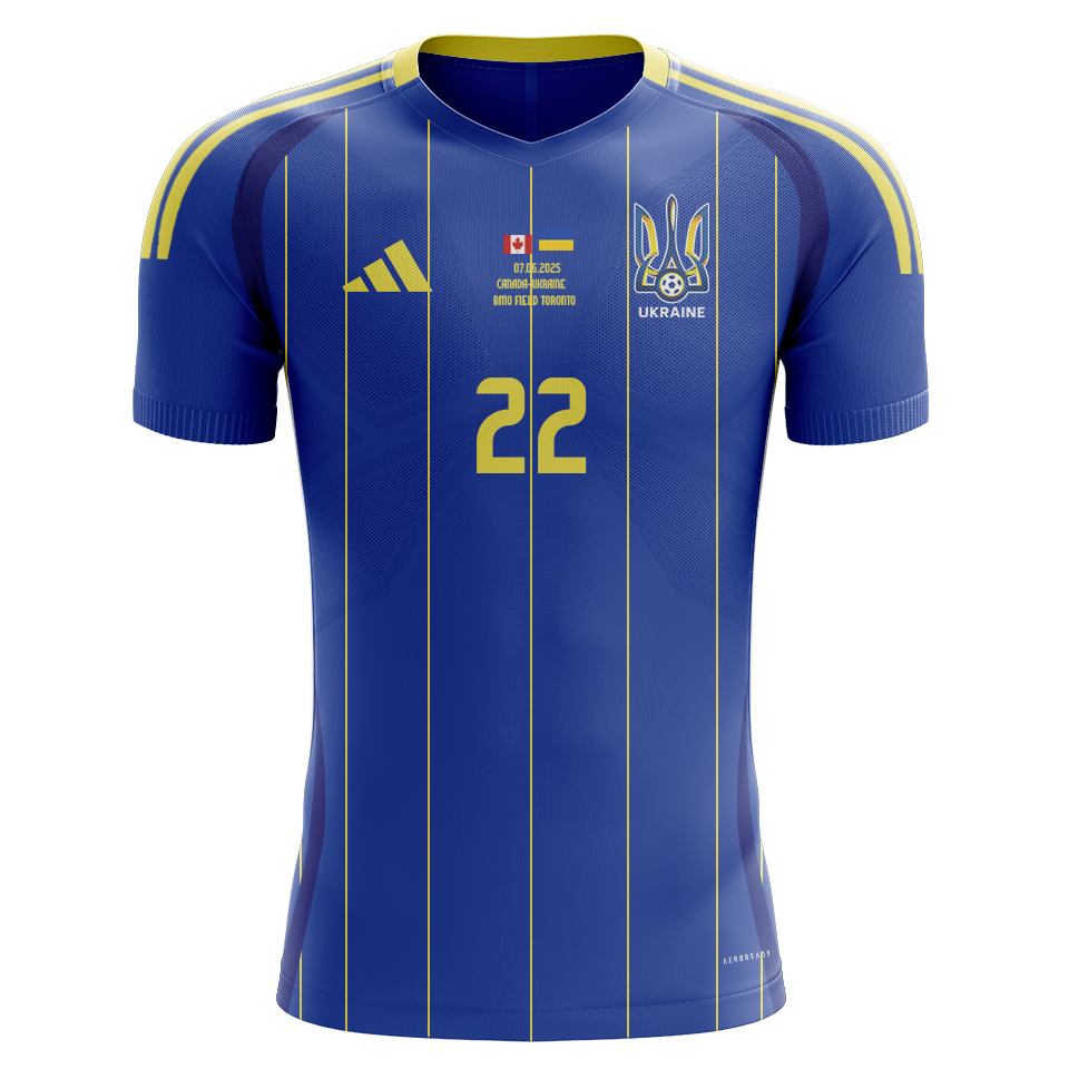 Mykola Matviyenko Ukraine jersey