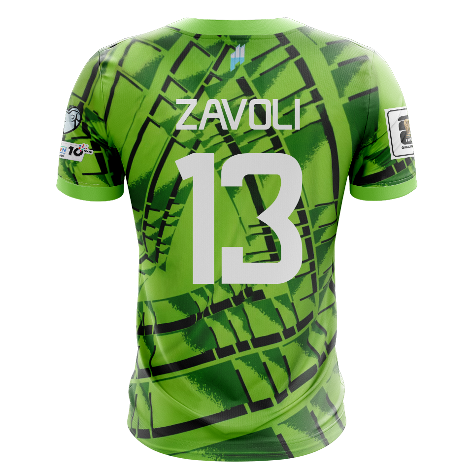 Matteo Zavoli San Marino camisa.