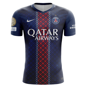 Paris Saint-Germain 팀의 Nuno Mendes 셔츠