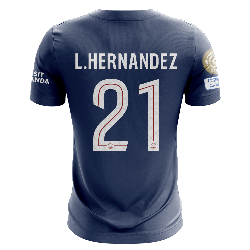 Lucas Hernández Paris Saint-Germain shirt