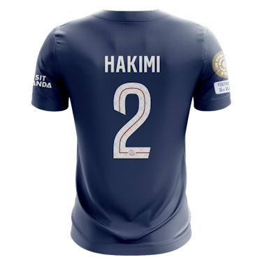 Achraf Hakimi Paris Saint-Germain shirt