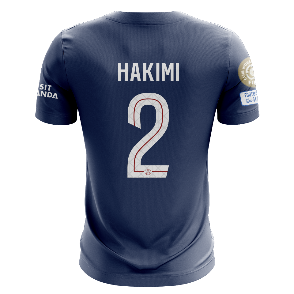 Achraf Hakimi Paris Saint-Germain shirt
