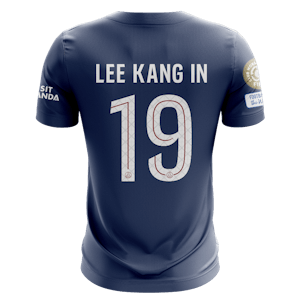 Paris Saint-Germain 팀의 Lee Kang In  셔츠