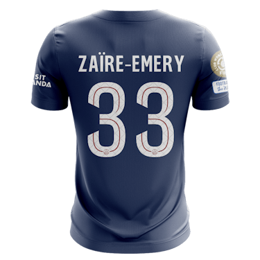 Warren Zaire Emery Paris Saint-Germain shirt