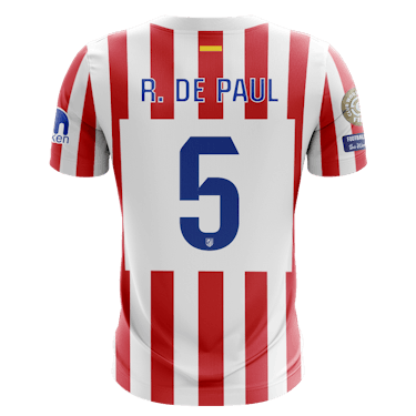 ブランド購入サイト Atlético de MatchWornShirt | Shirts Football Madrid 記念グッズ