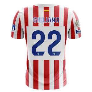 Atlético de Madrid 팀의 Giuliano Simeone 셔츠