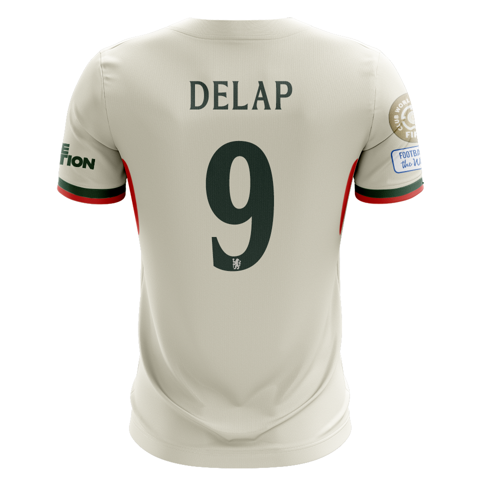 Liam Delap Chelsea shirt