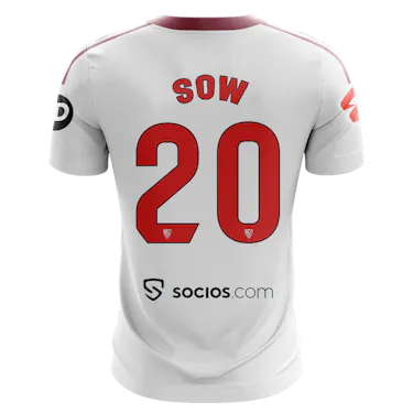 来自Sevilla FC的Djibril Sow球衣