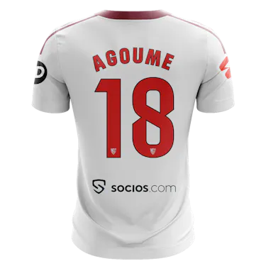 Maillot Football Officiel Sevilla FC De Marque Warrior Taille