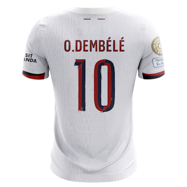 Ousmane Dembélé Paris Saint-Germain shirt
