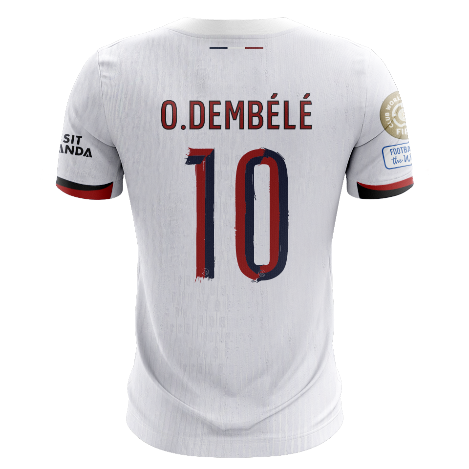 Ousmane Dembélé Paris Saint-Germain shirt