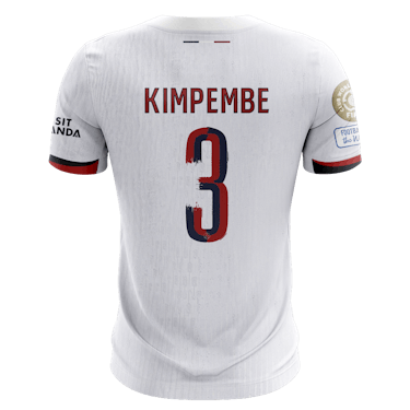 Presnel Kimpembe Paris Saint-Germain shirt