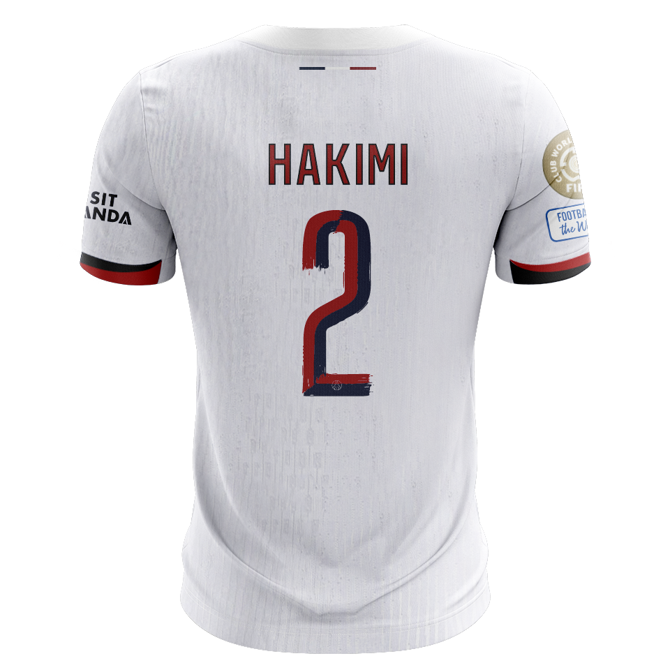 Achraf Hakimi Paris Saint-Germain shirt