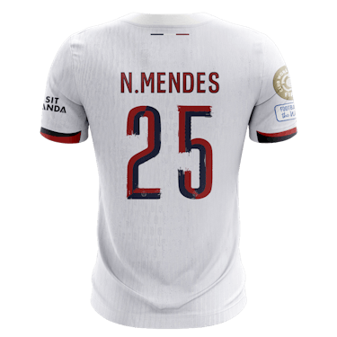 Nuno Mendes Paris Saint-Germain shirt