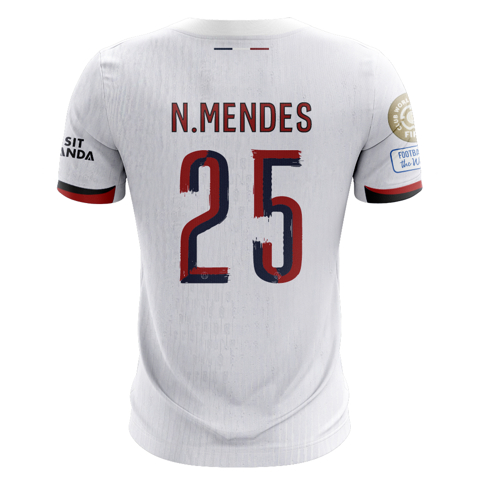 Nuno Mendes Paris Saint-Germain shirt