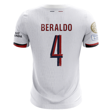 Lucas Beraldo Paris Saint-Germain shirt