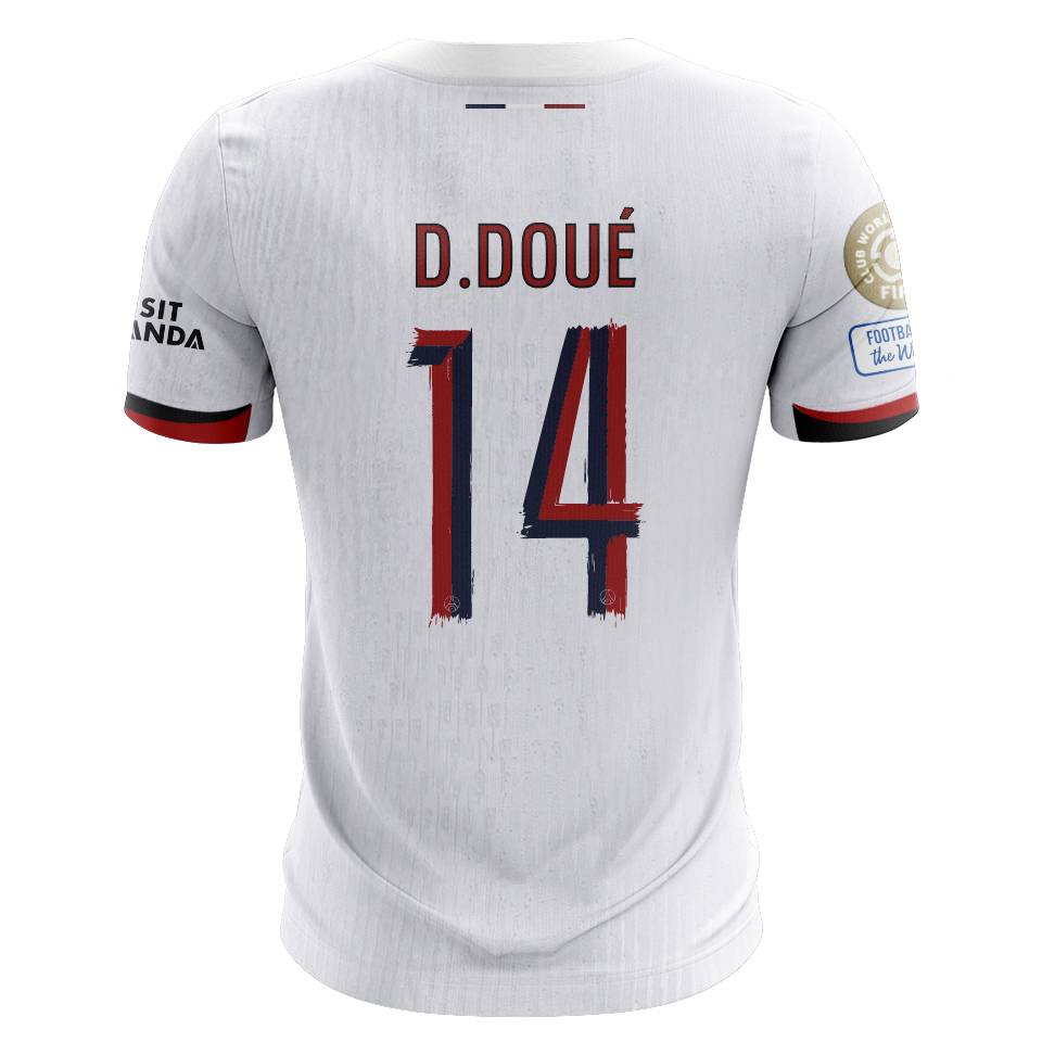 Désiré Doué Paris Saint-Germain shirt