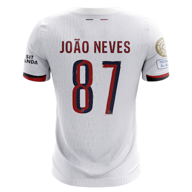 João Neves Paris Saint-Germain shirt