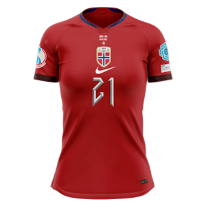Maglia di Lisa Fjeldstad Naalsund (Norway W)