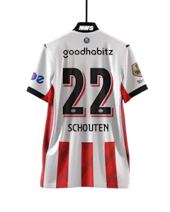 PSV 팀의 Jerdy Schouten 셔츠