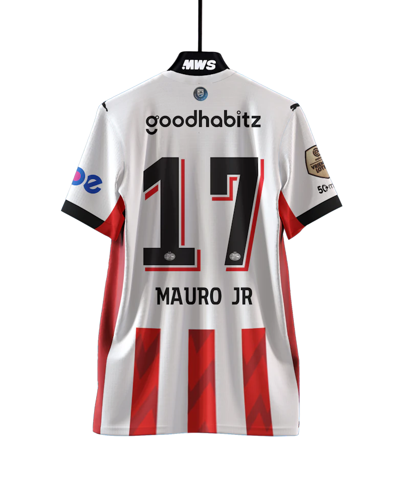 来自PSV的Mauro Jaqueson Júnior Ferreira dos Santos球衣