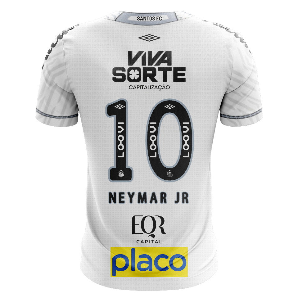 Neymar Santos jersey