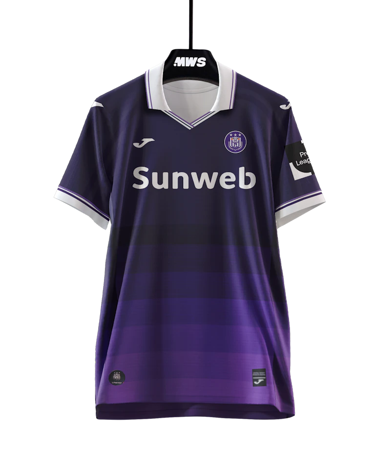 来自RSC Anderlecht的Ludwig Augustinsson球衣