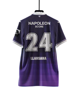 来自RSC Anderlecht的Enric Llansana球衣