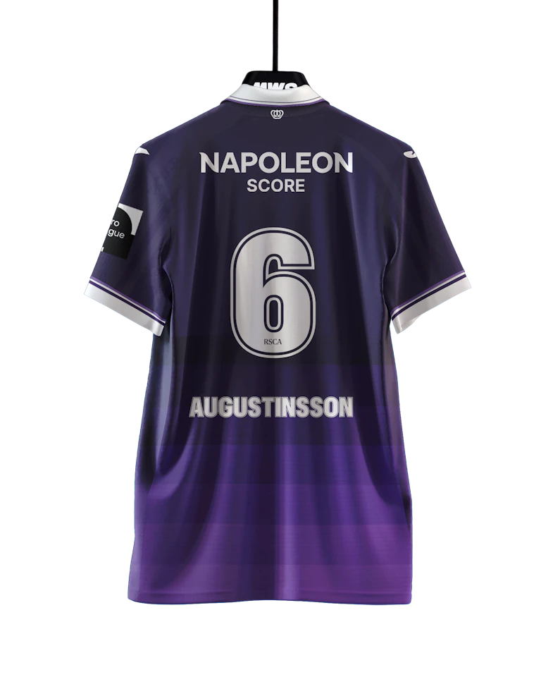 来自RSC Anderlecht的Ludwig Augustinsson球衣
