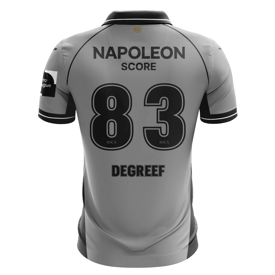 Camisola de Tristan Degreef, RSC Anderlecht