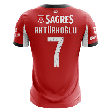 サッカーユニフォーム SL Benfica W Official SL Benfica Soccer Game-Worn Jerseys Auctions