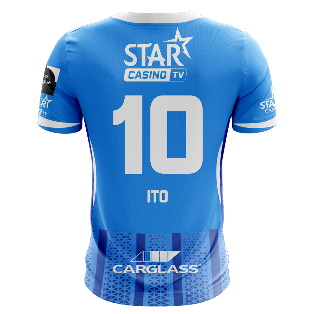 ユニフォーム KRC GENK 伊東純也選手 Junya Ito 伊東純也 | Sporting Charleroi - KRC Genk | MatchWornShirt