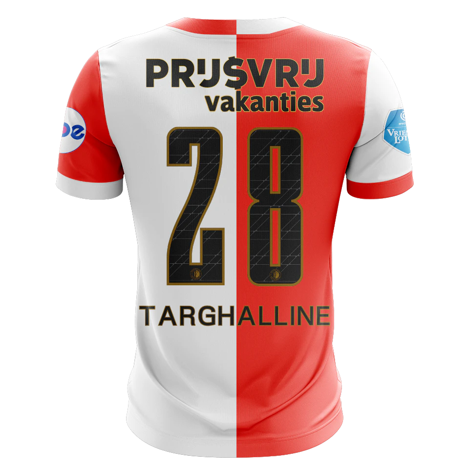 Maglia di Oussama Targhalline (Feyenoord)